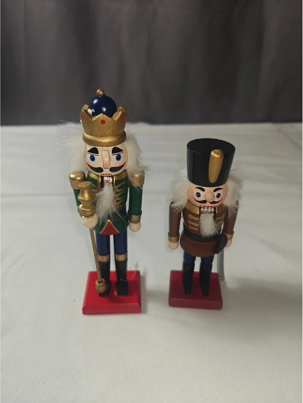 (TWO) Nutcrackers Soldiers in Uniforms